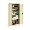 Hirsh Welded Steel Storage Cabinet with 4 Shelves, 15in D x 30in W x 66in H, Putty 26146